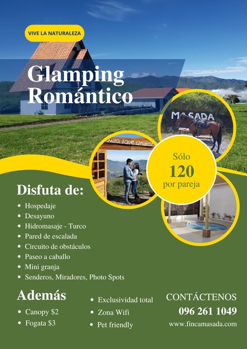 glamping romántico